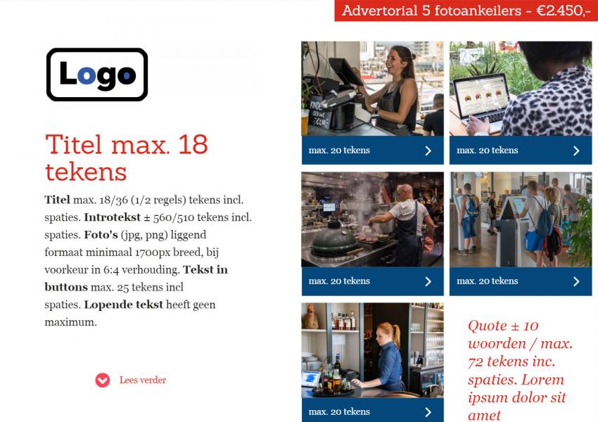 Overzicht proposities - 5 fotos ankeilers